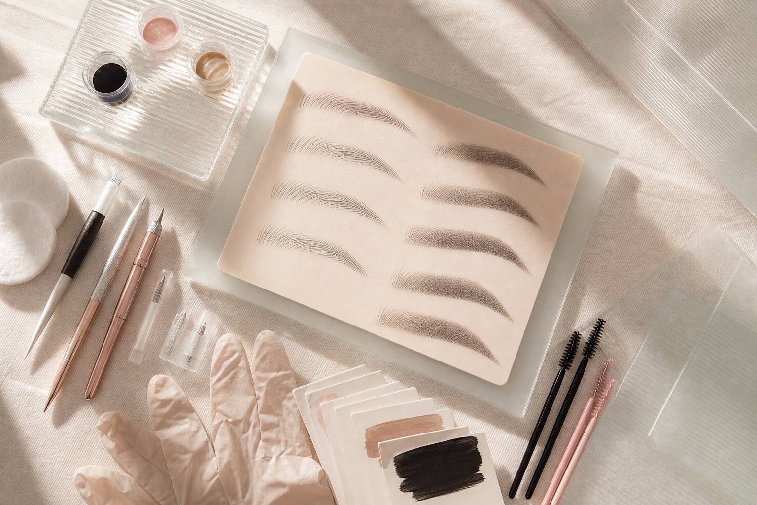 Tout savoir sur le tatouage des sourcils : techniques et conseils essentiels, Techniques tatouage sourcils