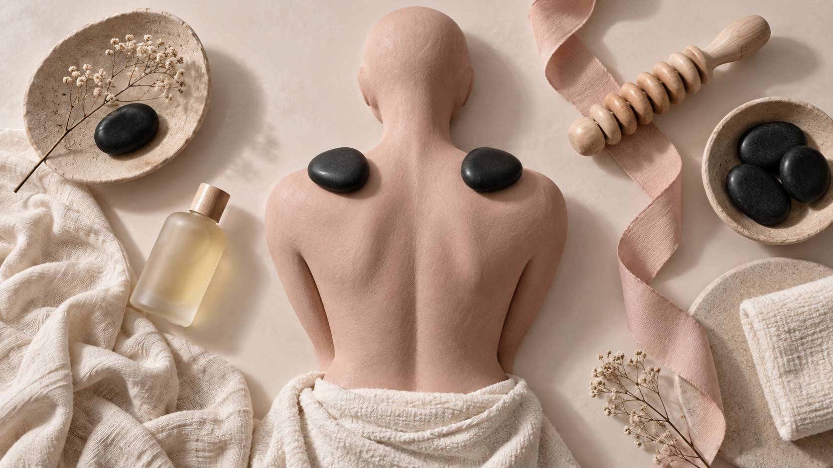 Illustration éditoriale du sujet : Massage suédois : pour qui, pour quoi, à quelle fréquence